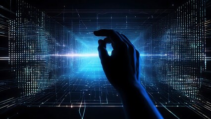 Navigating the Digital Landscape: A Visual Exploration of Data and Connectivity