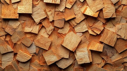 Fototapeta premium Plywood Pieces Background 