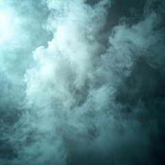 Obraz premium Abstract picture of swirling smoke floating in the air