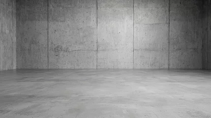 Fotobehang Modern concrete background texture in ultra hd industrial space high fidelity environment minimalist viewpoint © Nattapun
