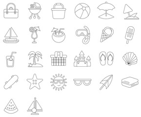 summer icons