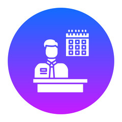 Hotel Administration Icon