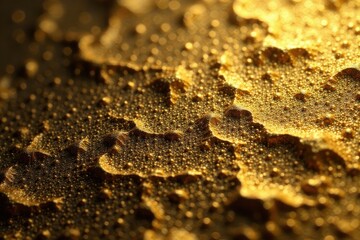 Intricate gold foil, shimmering details High-resolution image , metallic, fall