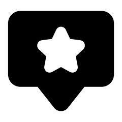 comment feedback solid icon 