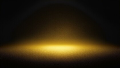 black gold spot light empty space grainy noise grungy texture color gradient rough abstract background shine bright light and glow template