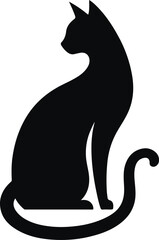 cat vector silhouettes