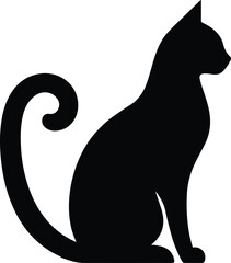 cat vector silhouettes