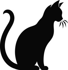 cat vector silhouettes