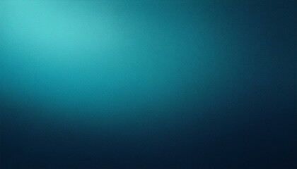 Fototapeta premium dark blue cyan texture color gradient rough abstract background shine bright light and glow template empty space grainy noise grungy