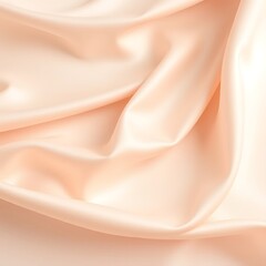 Flowing silk fabric in soft pastel tones with elegant folds