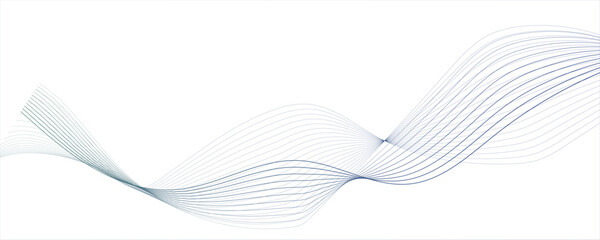 Technology flow gray blend curve wave line digital isolated energy,  flowing smooth diagonal white background. Modern creative wave lines glowing moving sound Abstract violet blend curve flow vector 