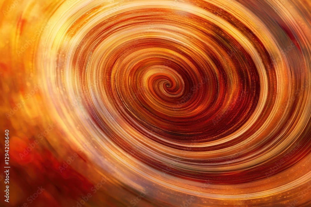 Aufkleber abstract swirling vortex of warm, autumnal colors creating a mesmerizing visual effect.