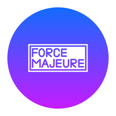 Force Majeure Icon