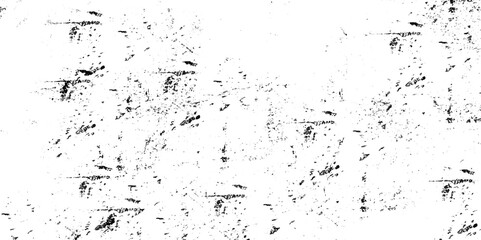 White and black paint overly distressed grunge crack and scratch dirty wall texture. old paper background. pattern of ink line, splashes wall background. black, white scratch transparent background.