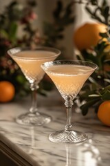 Close-up cocktail mixing a cozy home bar experience in photography