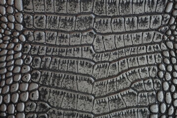 close up of leather texture