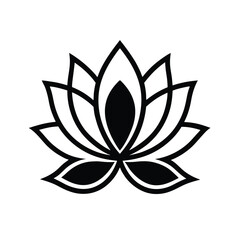 lotus flower vector illustration