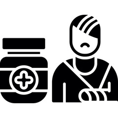 Medical Coverage Icon Vector Element
