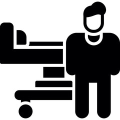 Rehabilitation Icon Vector Element