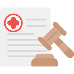 Legal Filing Icon Vector Element