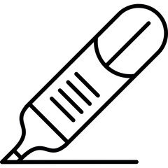 Highlighter Icon Vector Element