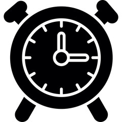 Alarm Clock Icon Vector Element