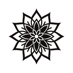 abstract flower vector illustration