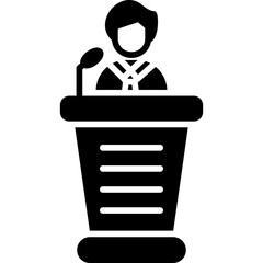 Speaker Icon Vector Element