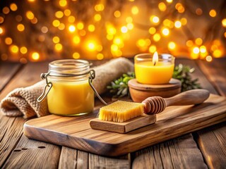 Natural Beeswax Wood Cleaner Polish Care for Cutting Boards & Wooden Surfaces