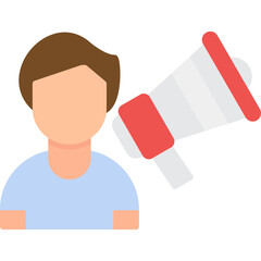 Announcement Speaker Icon Vector Element