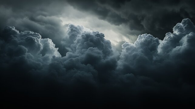 Thunderstorm rolling in, with dark clouds moving dynamically.