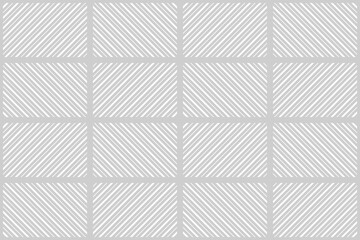 Modern White Geometric Line Pattern Background. Seamless. Technology Wallpaper. Vector Illustration