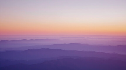 Fototapeta premium The sky is a beautiful shade of purple and pink