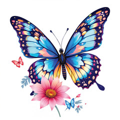 Obraz premium butterfly isolated on white