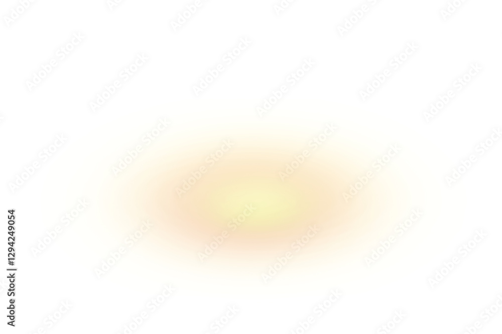Poster Golden gradient light transparent background