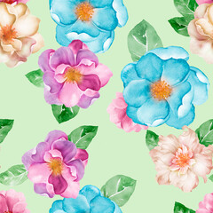 seamless floral background