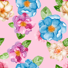 seamless floral background