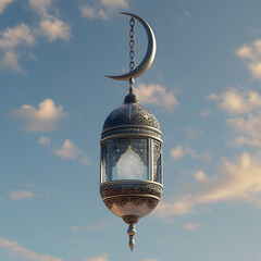 hanging lantern AI generated