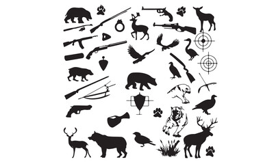 Obraz premium hunting design element