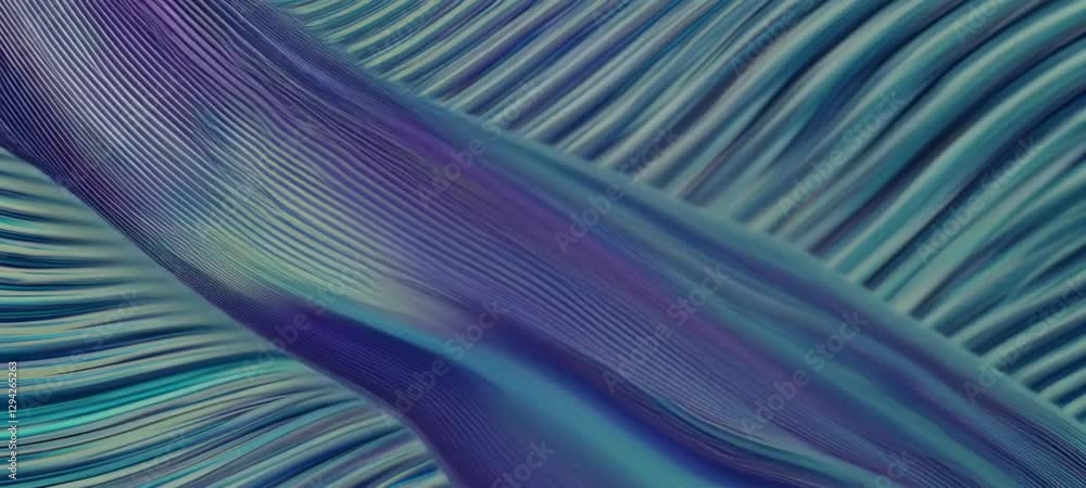 Poster dynamic flowing abstract lines forming hypnotic patterns in elegant motion