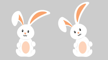 Two Cute Bunnies