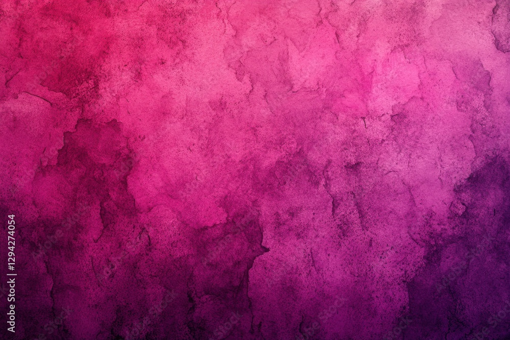 Poster abstract magenta watercolor background with gradient texture and artistic wash creating a vibrant an