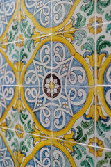 Ceramic wall in Topkapi Palace, Istanbul