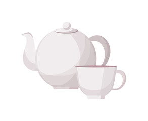Tea Set Illustration