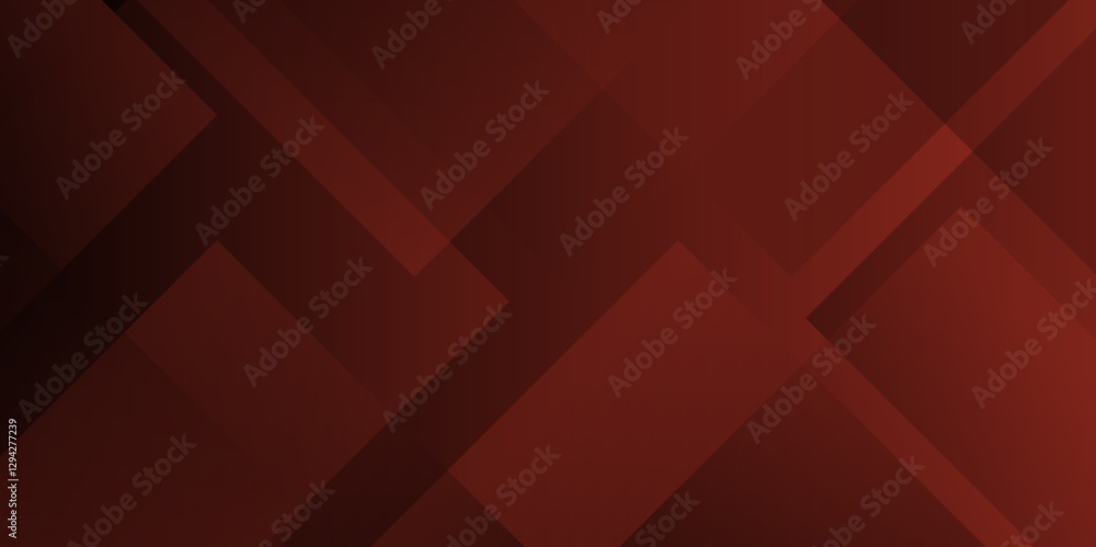 Fototapete Abstract triangle pattern technology red gradients background. Futuristic digital abstract red colorful design banner. abstract geometric shapes background shine and layer element vector illustration.