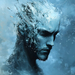 ice man AI generated