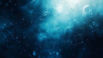 A blue sky with stars and a blue background