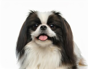 japanese chin dog isolated on white background