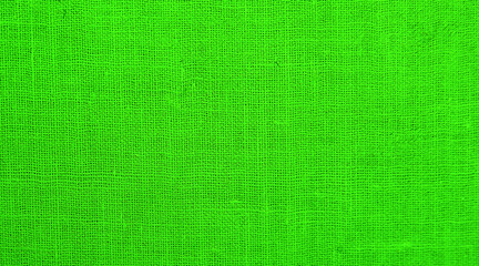green fabric texture as background