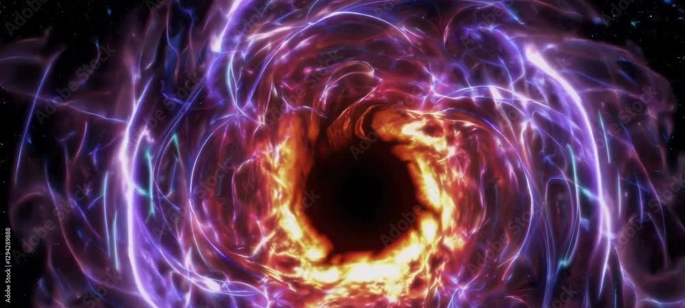 Poster dynamic cosmic vortex transforms in a vibrant and enigmatic starfield